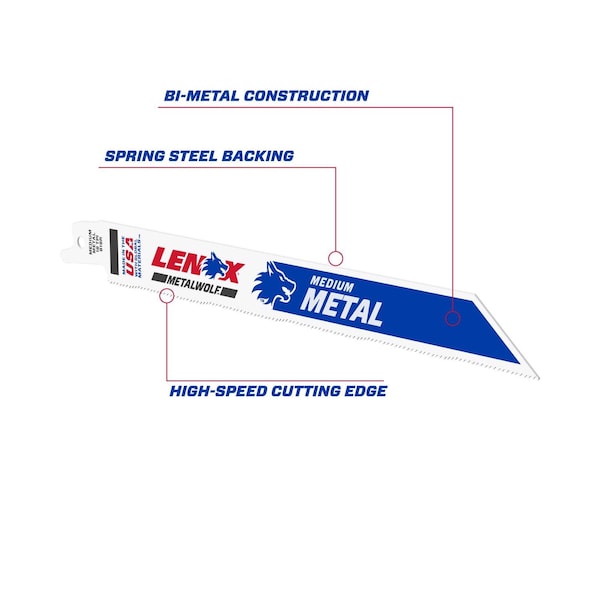 Blade Recip 8X3/4 18T